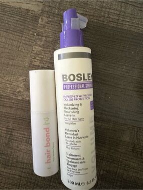 Bosley Professional Strength Volumizing Leave-In Spray - Purple & White
